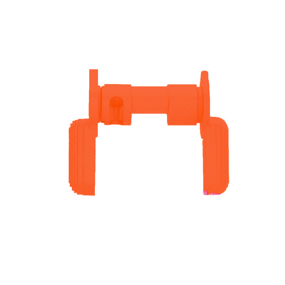 AR-15 Dual Safety Selector Lever - Cerakote Hunter Orange